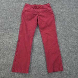 Vineyard Vines Pants Mens 32x32 Red Slim Fit Breaker Pant‎ Chino Casual Preppy